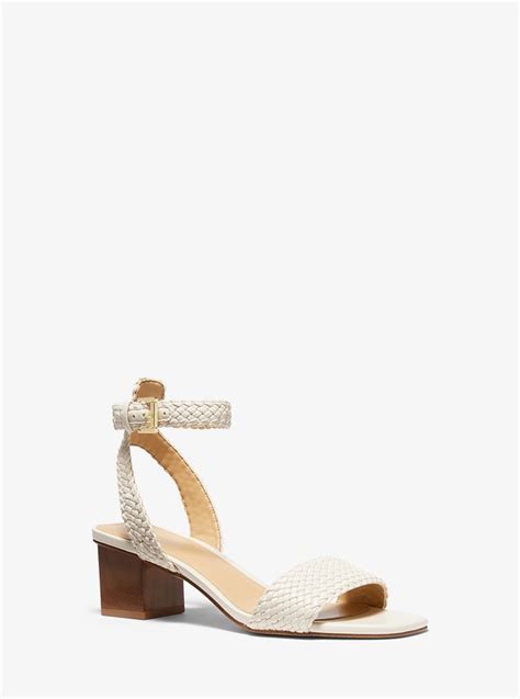 michael michael kors petra mid|Petra Woven Mid Sandal .